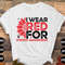 Stroke Awareness Svg Png, I Wear Red for for Stroke Awareness Sunflower Svg, Red Ribbon Svg Cricut Sublimation Design.jpg