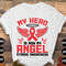 Stroke Awareness Svg Png, My Hero Is Now My Angel Svg, Red Ribbon Svg Cricut Sublimation Design.jpg