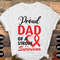 Stroke Awareness Svg Png, Proud Dad of a Stroke Survivor Svg, Red Ribbon Svg Cricut Sublimation Design.jpg