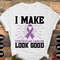 Testicular Cancer Warrior Svg Png, I Make Testicular Cancer Look Good Svg, Orchid Ribbon Svg, Orchiectomy Cricut Sublimation.jpg