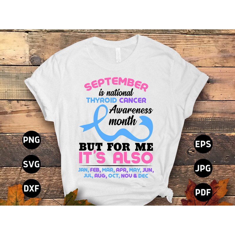 Thyroid Cancer Awareness Svg Png, September Is National Thyroid Cancer Awareness Month Svg, Thyroid Cancer Support Svg Cricut Sublimation.jpg