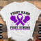 Turner Syndrome Warrior Svg Png, Fight Hard Fight Strong Svg, Purple Ribbon Svg Cricut Sublimation Designs.jpg