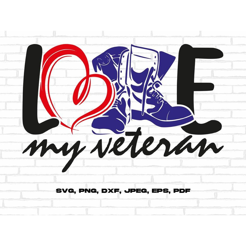 Veterans Day Svg Png, Love My Veteran Svg, Veteran Mom Wife Svg Cricut Sublimation Design.jpg