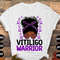 Vitiligo Awareness Svg Png, Vitiligo Warrior Afro Messy Bun Svg, Vitiligo Awareness Purple Ribbon Vitiligo Support Cricut Sublimation Design.jpg