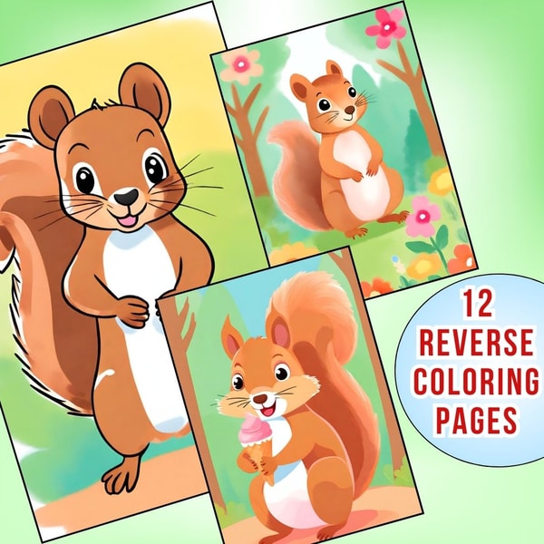 Squirrel Reverse Coloring Pages 1.jpg