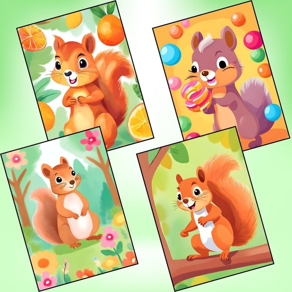 Squirrel Reverse Coloring Pages 4.jpg