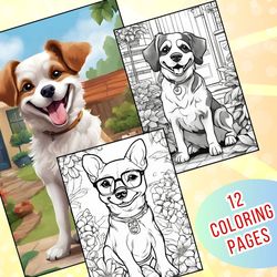 Coco Dog Coloring Pages for Kids of All Ages - Helps Develop Fine Motor Skills