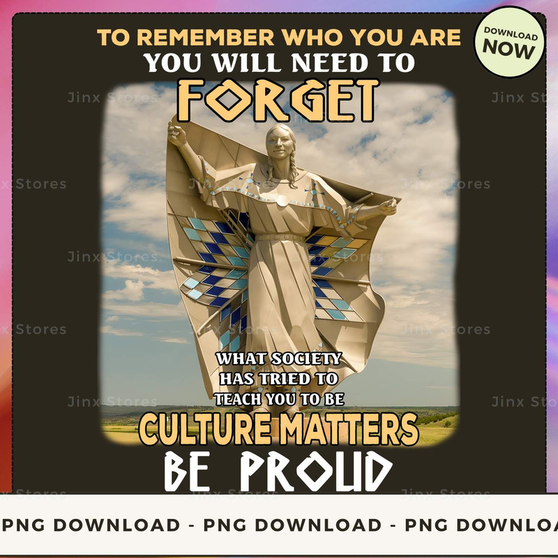 TO REMEMBER WHO YOU ARE, YOU WILL NEED TO FORGET WHAT SOCIETY HAS TRIED TO TEACH YOU TO BE... CULTURE MATTERS. BE PROUD_1_1_2.jpg