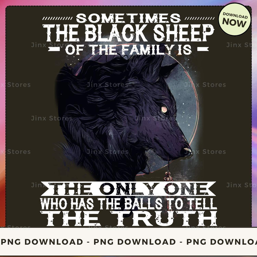 Sometimes the black sheep of the family is the only one ..._1_1.jpg