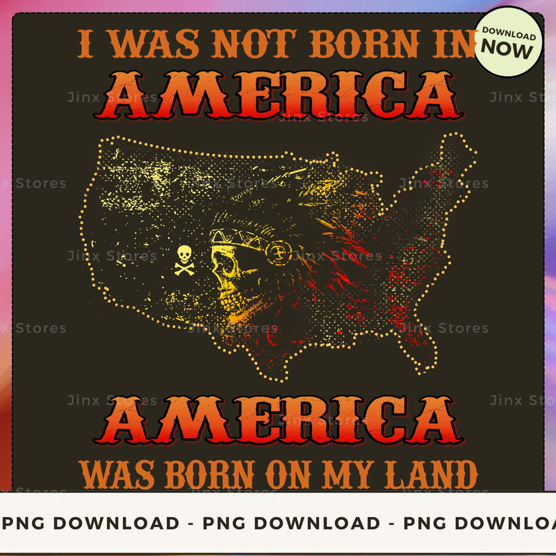 I WAS NOT BORN IN AMERICA- AMERICA WAS BORN ON MY LAND_1_2_1.jpg