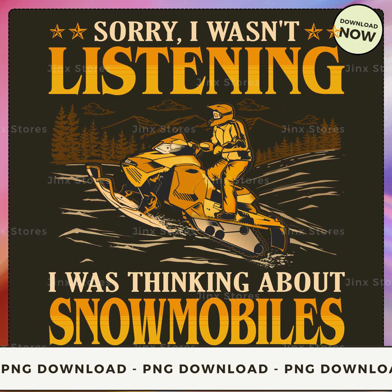 Snowmobile - Sorry Wasn't Listening.jpg