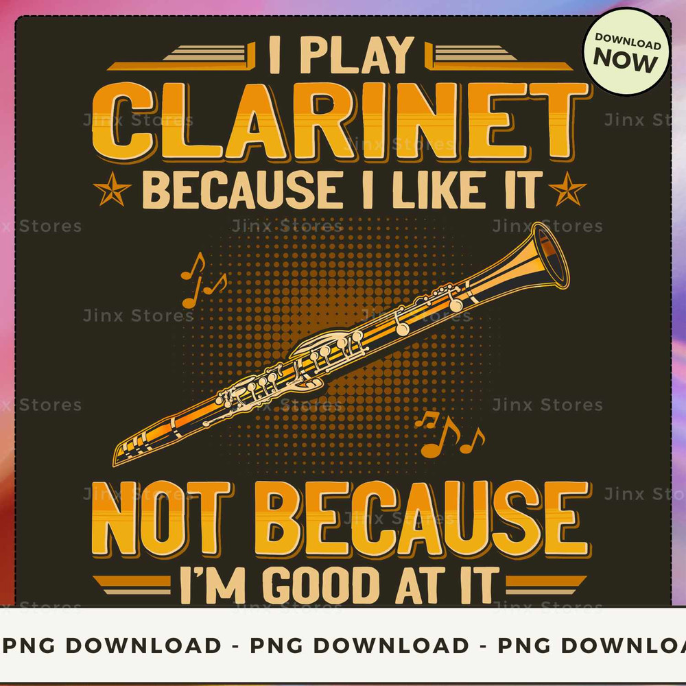 Clarinet - Because I Like Good At It GEA088.jpg