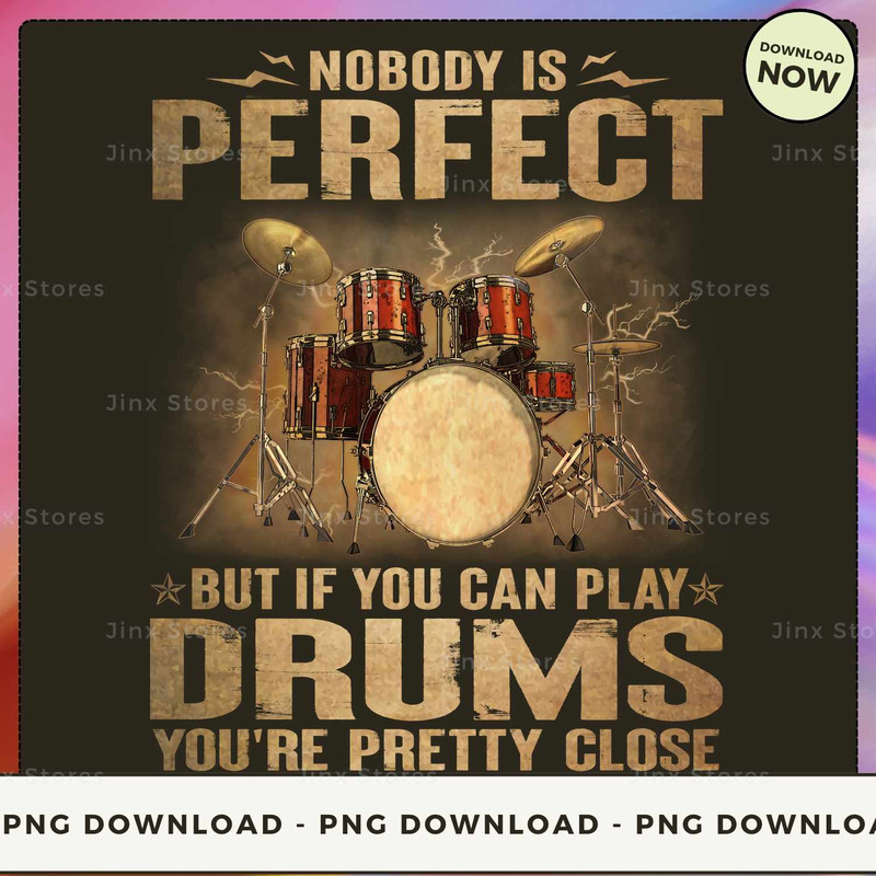 Drums - Nobody Perfect.jpg