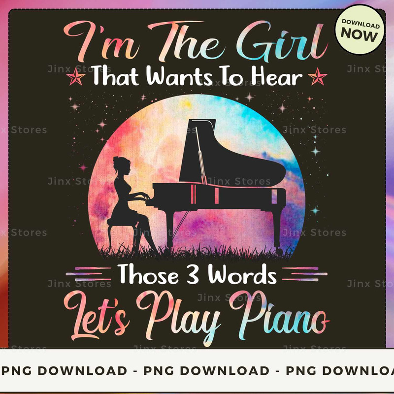 Piano - I'm The Girl 3 Words P.jpg