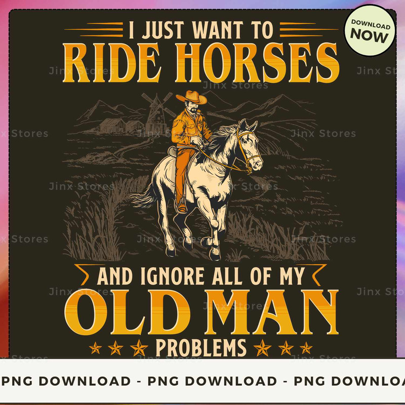 Horse - Old Man Problems GEC065.jpg