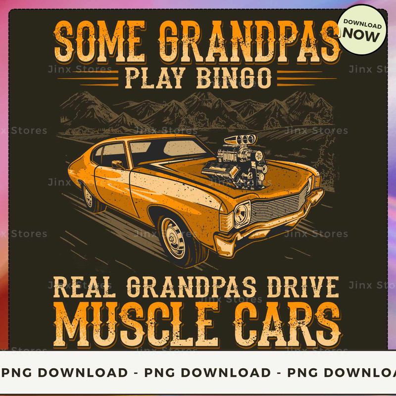 Muscle Car - Some Grandpas Bingo WDB051.jpg