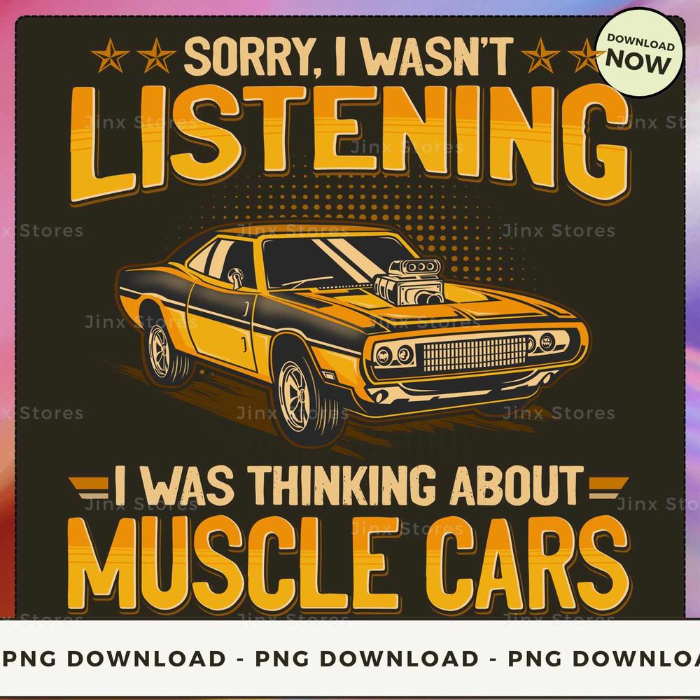 Muscle Car - Sorry I Wasn't Listening_1.jpg