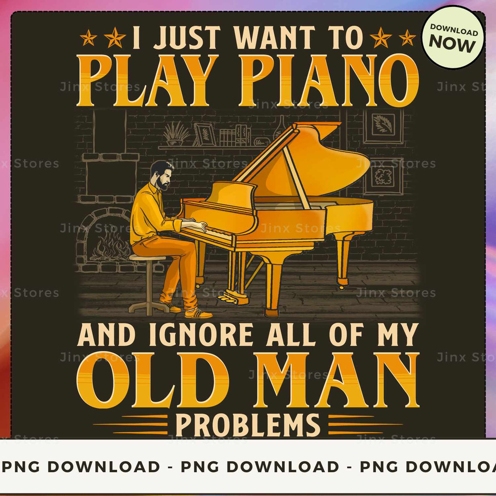 Piano - Old Man Problems GEC096.jpg