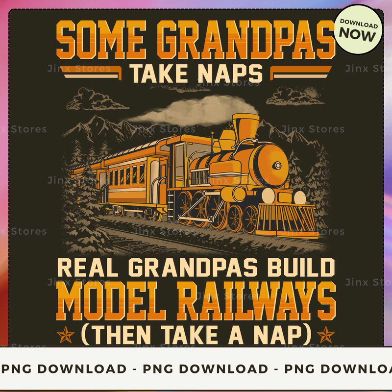 Model Railroad - Grandpas Take Naps GEF038.jpg