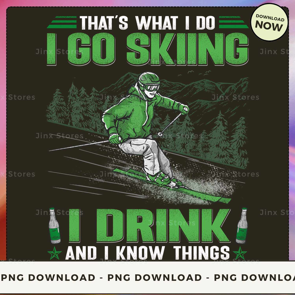 Skiing - Drink Beer Know Things GSE004.jpg