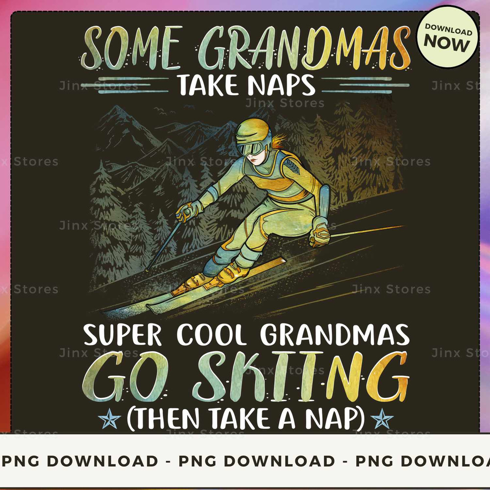 Skiing - Grandmas Take Naps PSI132.jpg