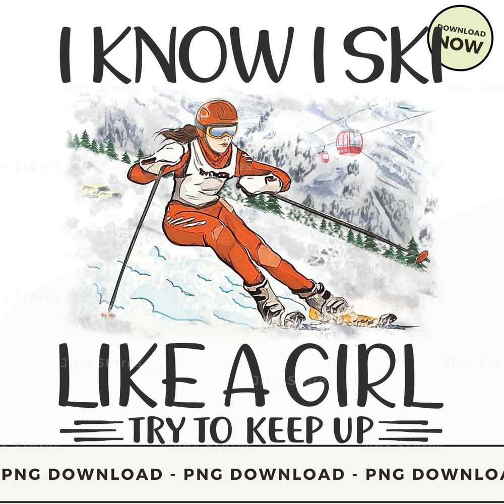 Skiing - Like A Girl HWA288.jpg