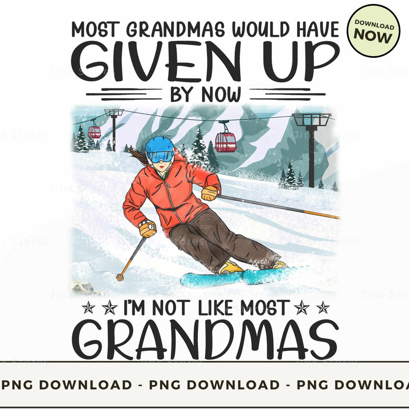 Skiing - Most Grandmas Given Up HWA242.jpg