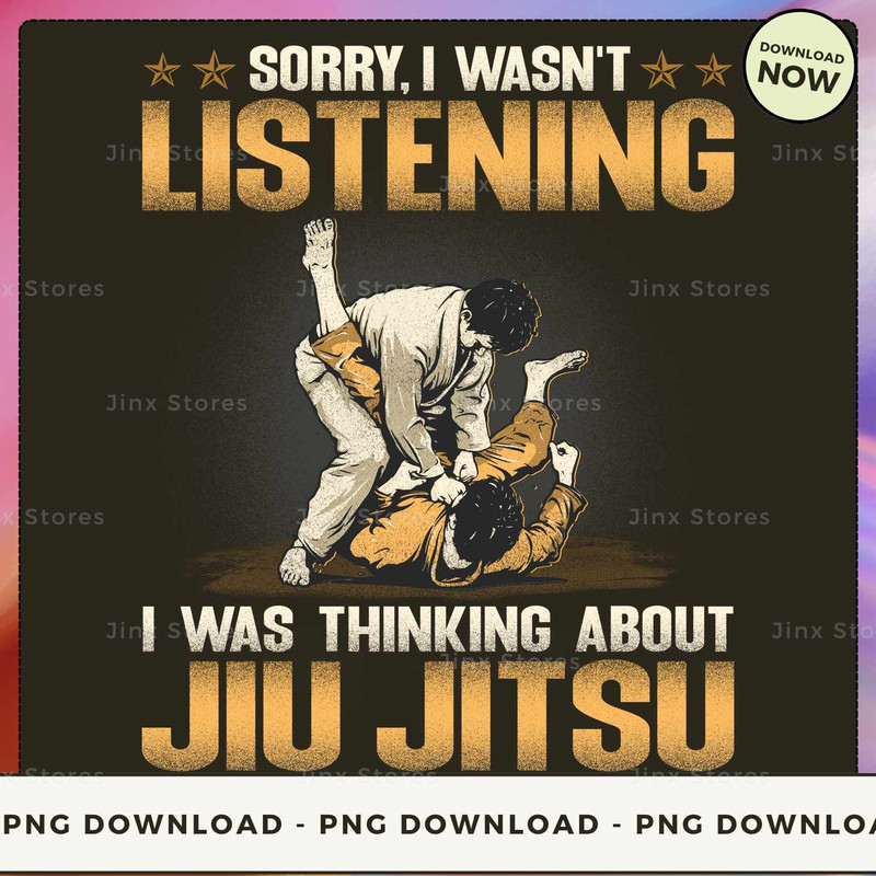 Jiu Jitsu - Sorry I Wasn't Listening.jpg