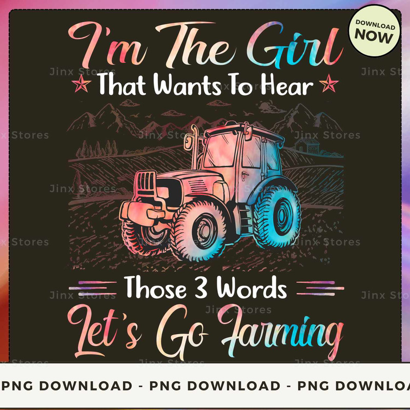 Farmer - I'm The Girl 3 Words PSC057_1.jpg