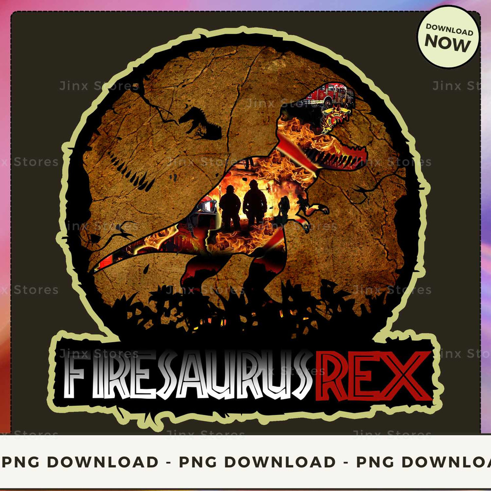 Jurassic FIRESAURUS REX with border - SD-BTEE-22-HN-10_1.jpg