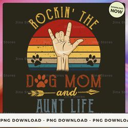 png digital design - dog mom n002  png download, png file, printable png, instant download