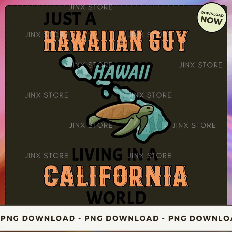 Hawaiian Guy Living In California.jpg