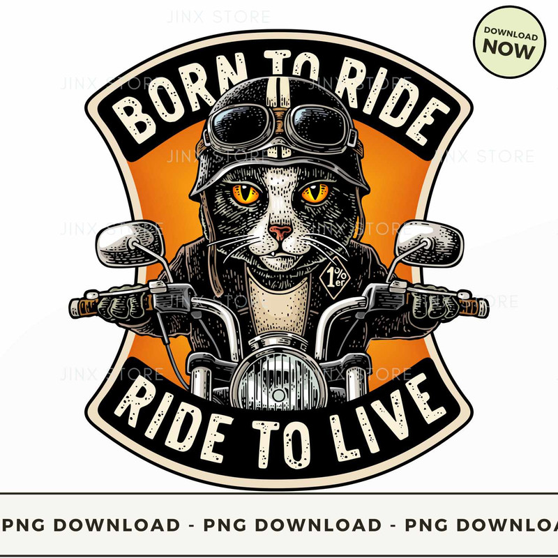 Cat Born To Ride Ride To Live.jpg