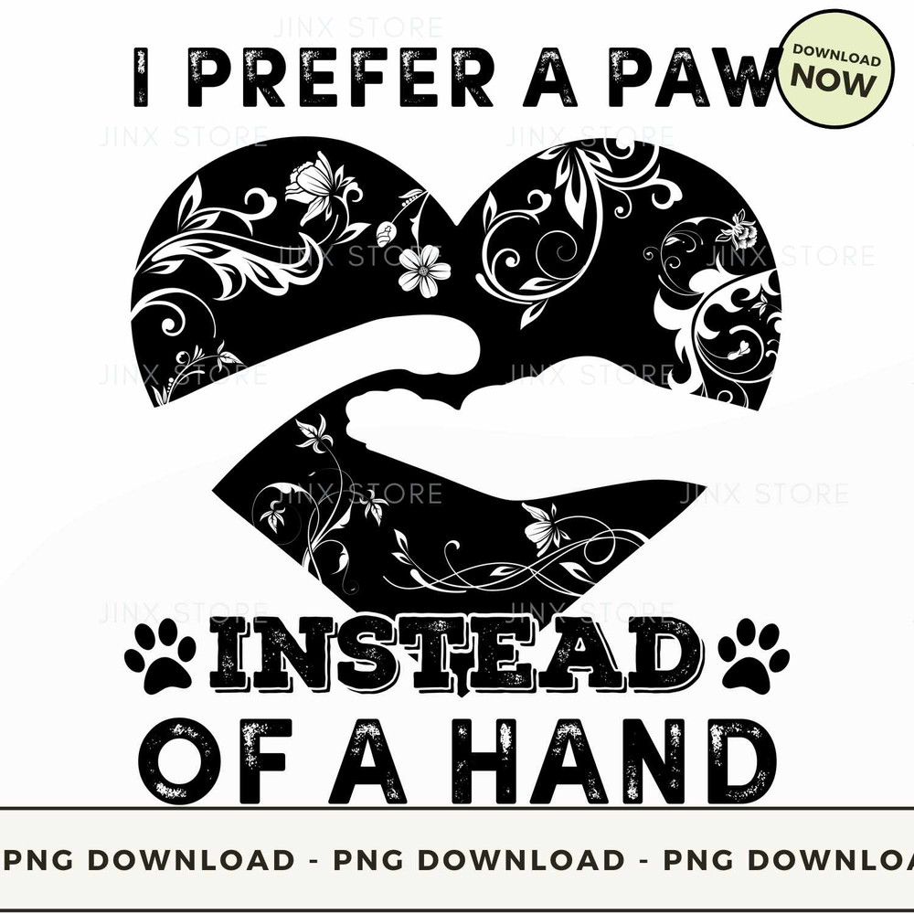 Cat I prefer a paw instead of a hand.jpg