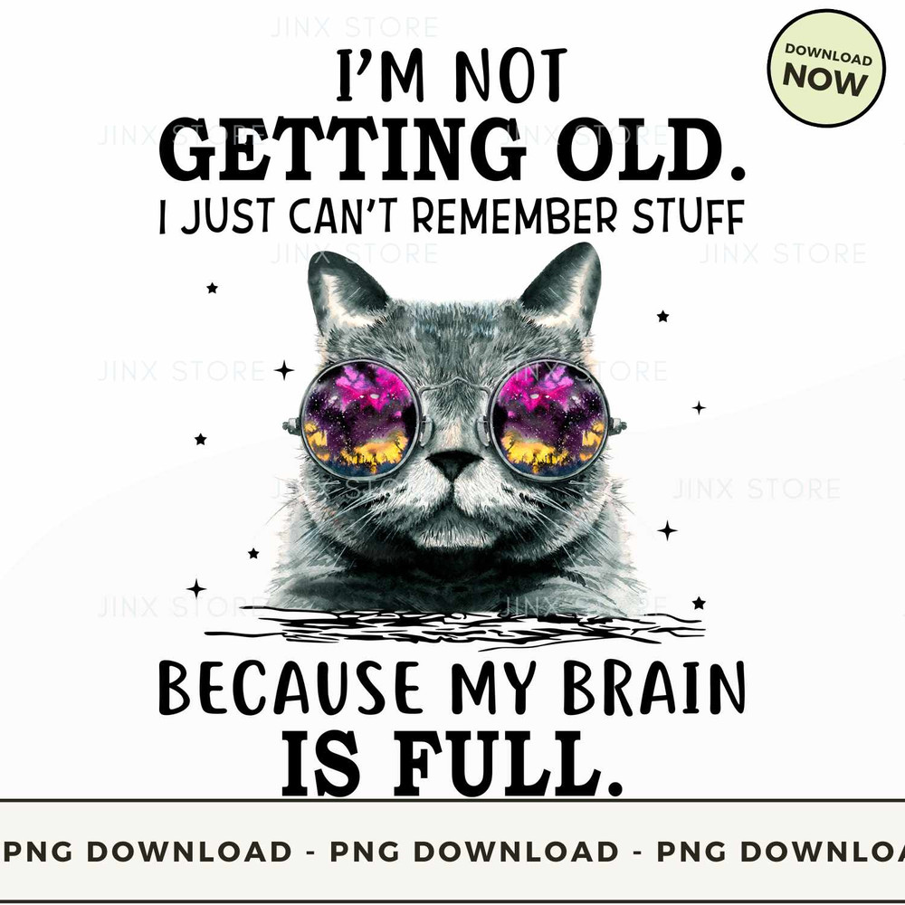 Cat I'm Not Getting Old.jpg