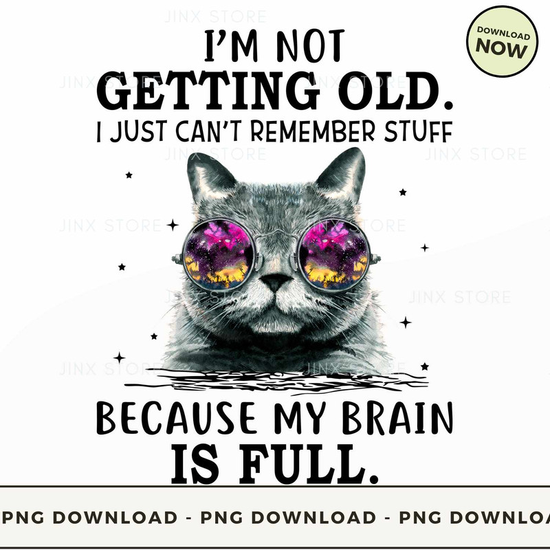 Cat I'm Not Getting Old.jpg
