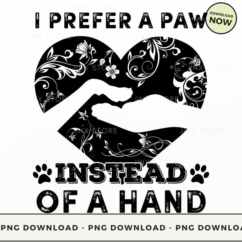 Dog I prefer a paw instead of a hand.jpg