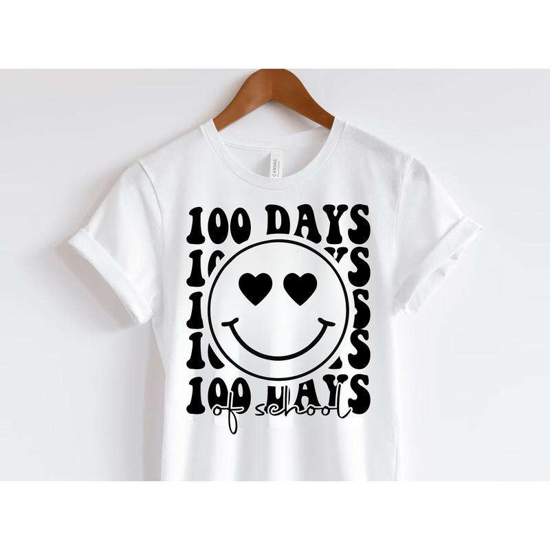 100 Days of School Svg, Happy 100 Days of School Svg, School 100th Day Svg, Back to School Svg, Teacher School Svg, 100 Days of School Shirt.jpg