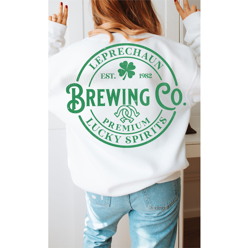 Leprechaun Brewing Co SVG, St Patricks Brewing SVG, St. Patricks day SVG, Funny St. Patricks svg.jpg