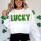 Lucky St Patricks Day Faux Glitter Sequin Png, Lucky Sublimation, St patricks day png, Lucky Disco Faux Embroidery Sequins, lucky, png.jpg