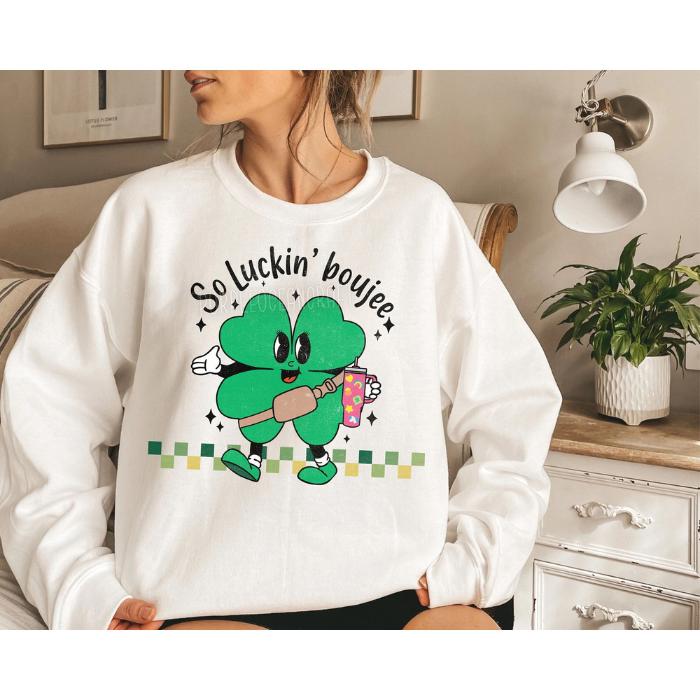 So Luckin Boujee Shamrock St Pattys Day Stanley Tumbler Inspired Belt Bag PNG Sublimation Design Download DTF Shirt Sticker Tumbler Idea.jpg