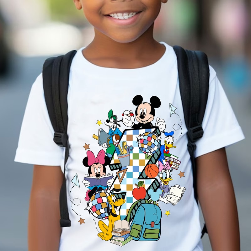 100 Days Of School Lightning Bolt Png, Mouse and Friend Png, Back To School Png, Magical Kingdom Png, 100th Day of School Png, Best Friend.jpg