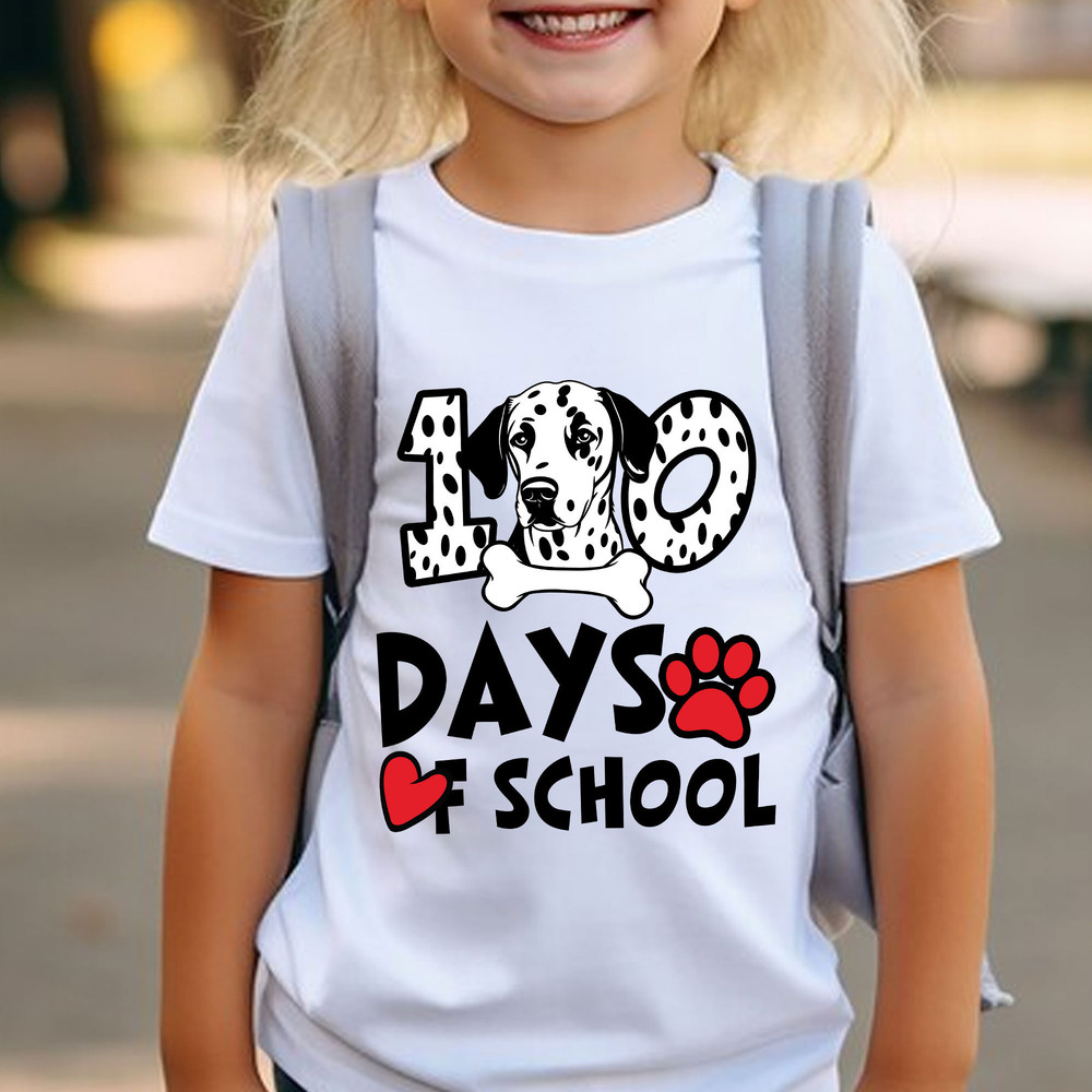100 Days Of School Png, Dalmatian Dog Shirt Png, Back To School Png, Magical Kingdom Png, 100th Day of School Png, School Teacher Png 1.jpg
