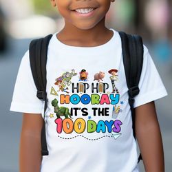 hip hip hooray it's the 100 days, toys 100 days of school png, back to school png, 100th day of school png, 100 days pop