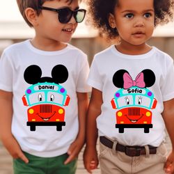 personalized 100 days of school bus png, back to school png, bus driver png, 100th day of school png, 100 days pop png,