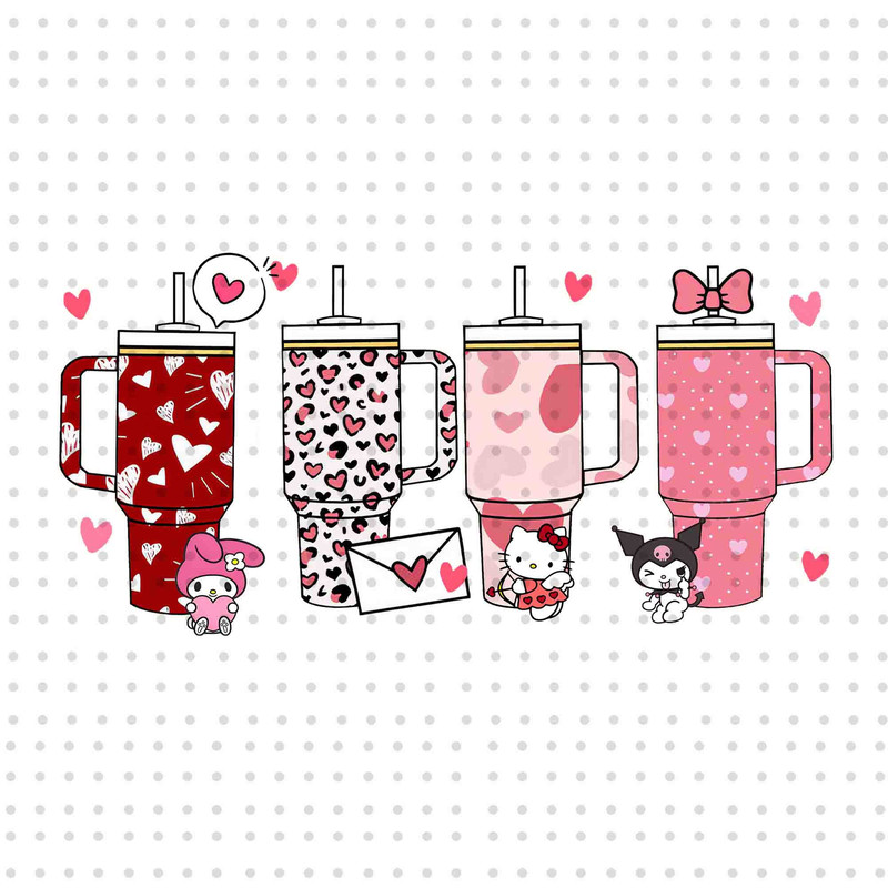 Kawaii Kitty Valentine's Day PNG, Valentine's Day Png, Happy Valentines Png, Kawaii Kitty Png, Retro Obsessive Cup Disorder Png, Png File.jpg