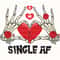 Single Af Png, Funny Valentine Png, Skeleton Heart Hand Png, Anti Valentines Png, Skeleton Valentine Png, Valentine's Day Png, Valentine Png.jpg