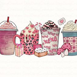 valentine coffee png, valentine drinks png, xoxo png, valentines day png, latte drink, valentine love, coffee lover, val
