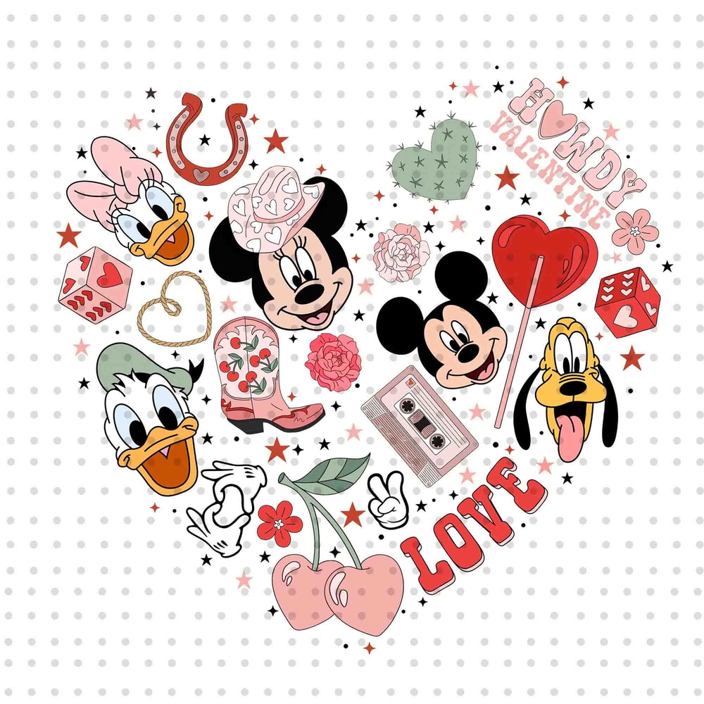 Valentine Mouse Doodle PNG, Mouse Love Png, Mouse Valentines Png, Family Trip Png, Mouse And Friends Png, Retro Valentines Png, PNG File.jpg