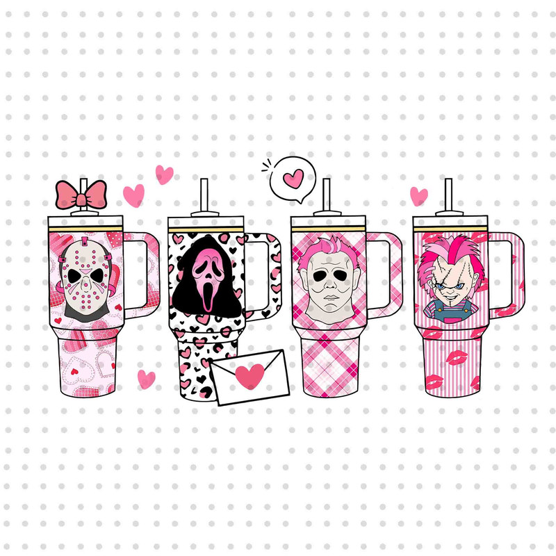 Valentines Horror Movie Characters PNG, Valentines Obsessive Cup Disorder, Valentines Horror Movies Png, Valentine Day Png, Digital Download.jpg